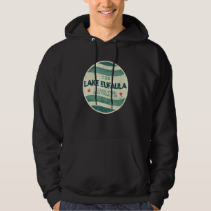 Lake Eufaula Shark Free und unsalztes Camping Okla Hoodie