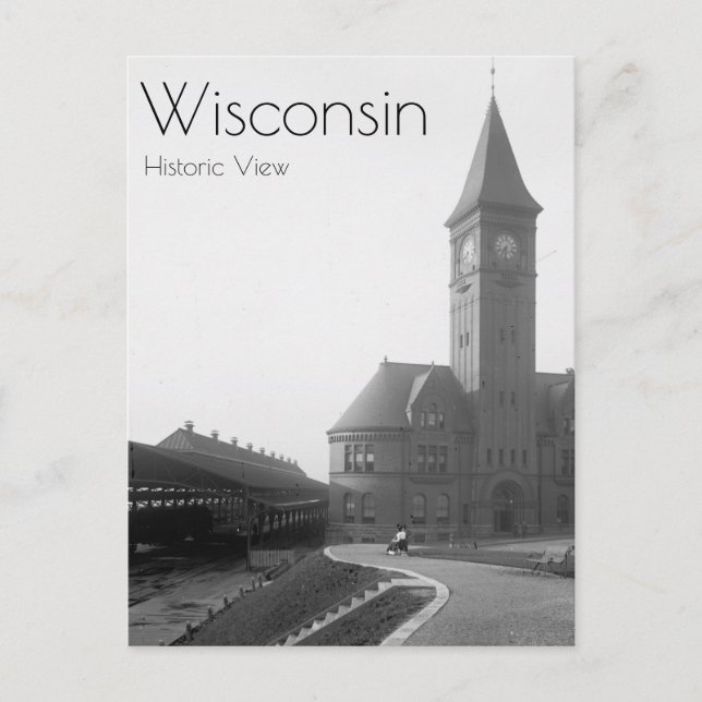 Lake Front Depot Postkarte (Vorderseite)