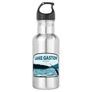 Lake Gaston North Carolina Virginia Angelrute Edelstahlflasche