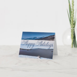 Lake George Holiday Card Series 2 Karte