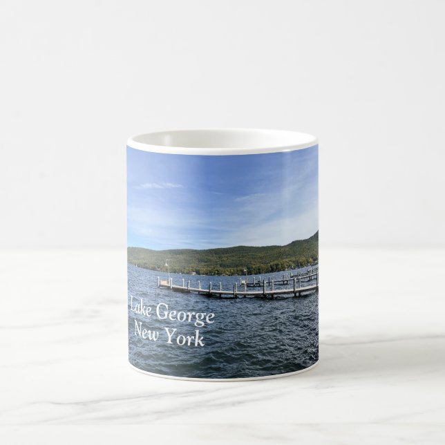 Lake George New York Kaffeetasse (Mittel)