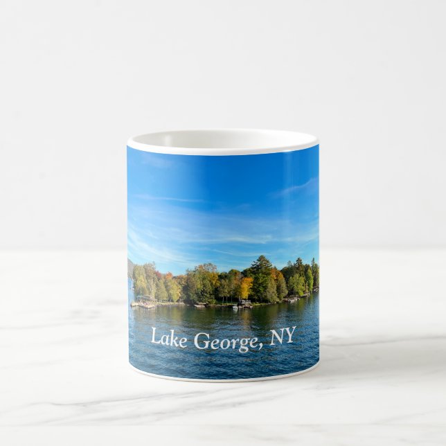 Lake George New York Kaffeetasse (Mittel)
