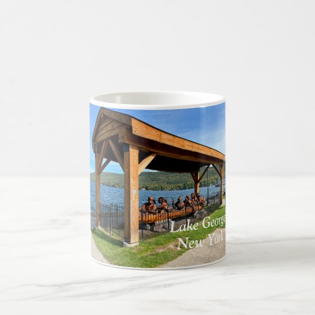 Lake George New York Kaffeetasse (Mittel)
