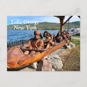 Lake George New York Postkarte