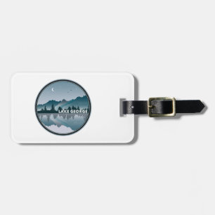 Lake George New York Reflection Gepäckanhänger