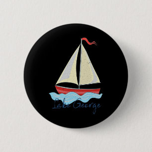 Lake George Ny Urlaub Segelboot Segeln Bootfahren  Button