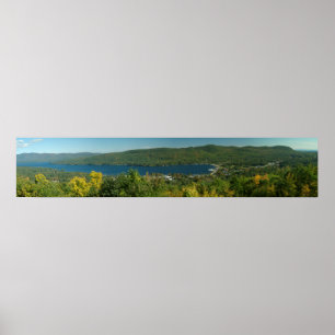 Lake George Panorama Poster