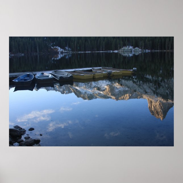 Lake George Reflections Poster (Vorne)