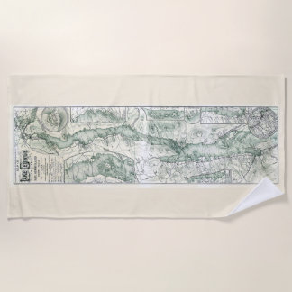 Lake George Strandtuch – Stoddard-Karten-Edition