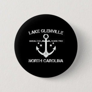 Lake Glenville North Carolina Lustiger Angels Camp Button