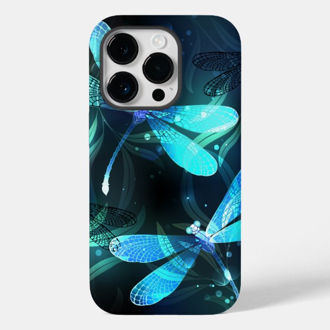 Lake Glows Dragonflies Case-Mate iPhone Hülle (Rückseite)