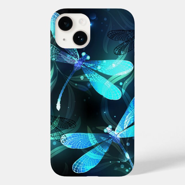 Lake Glows Dragonflies Case-Mate iPhone Hülle (Rückseite)