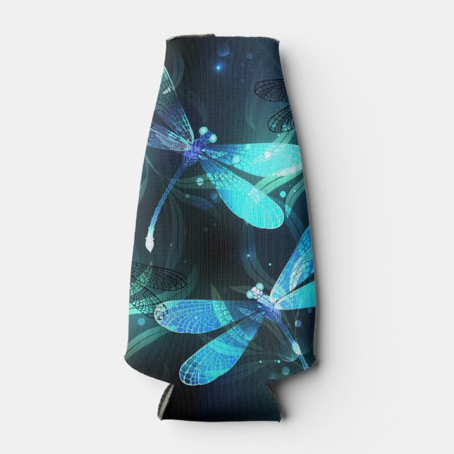 Lake Glows Dragonflies Flaschenkühler (Vorderseite)