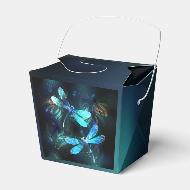 Lake Glows Dragonflies Geschenkschachtel (Vorderseite)