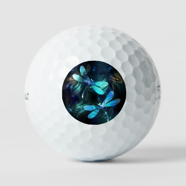 Lake Glows Dragonflies Golfball (Vorderseite)