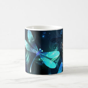 Lake Glows Dragonflies Kaffeetasse