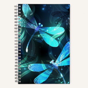 Lake Glows Dragonflies Notizbuch