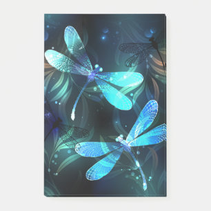 Lake Glows Dragonflies Post-it Klebezettel