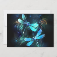 Lake Glows Dragonflies