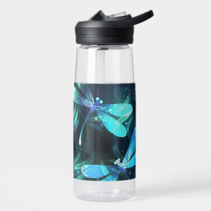 Lake Glows Dragonflies Trinkflasche