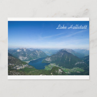 Lake Hallstatt Postcard Postkarte