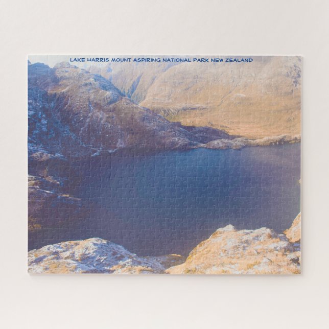 Lake Harris, Mount Aspiring National Park Puzzle (Horizontal)