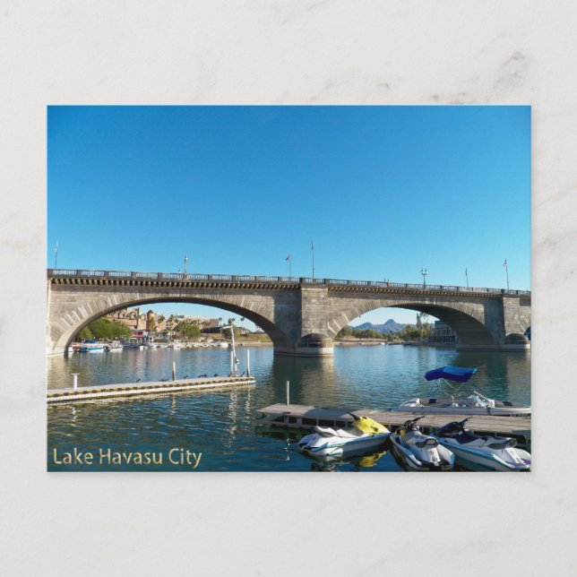 Lake Havasu City, Arizona Postkarte (Vorderseite)