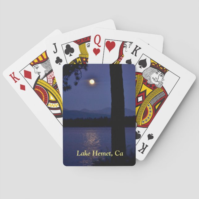Lake Hemet Playing Cards Spielkarten (Rückseite)