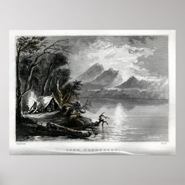 Lake Henderson Poster (Vorne)