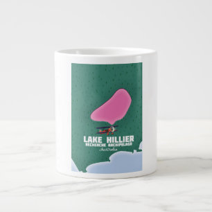 Lake Hillier Australian Map. Jumbo-Tasse