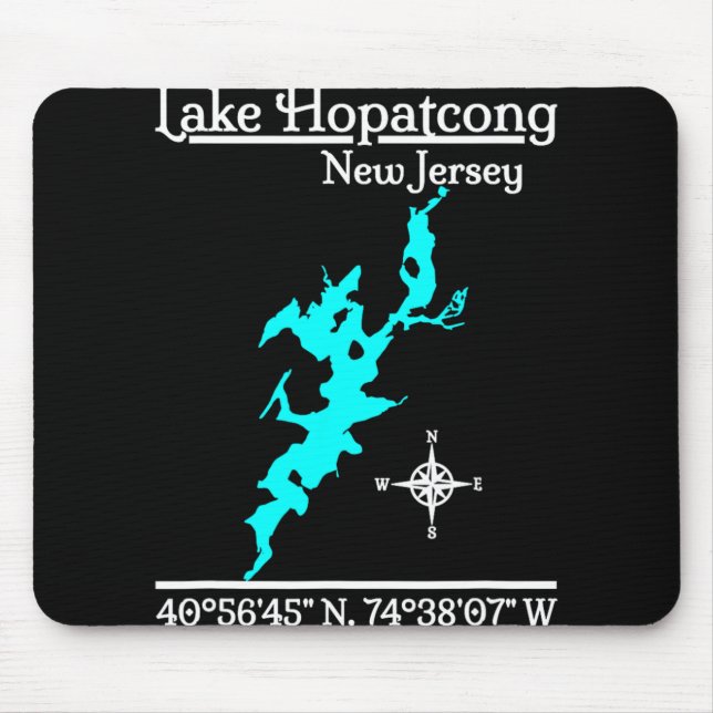 Lake Hopatcong - New Jersey  Mousepad (Vorne)
