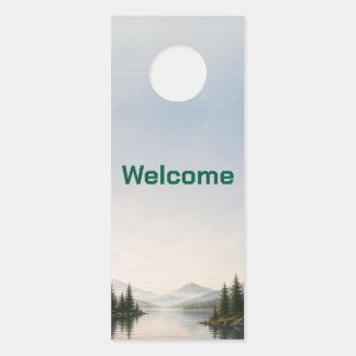 Lake House Airbnb Willkommens-Türhängeschild Türanhänger