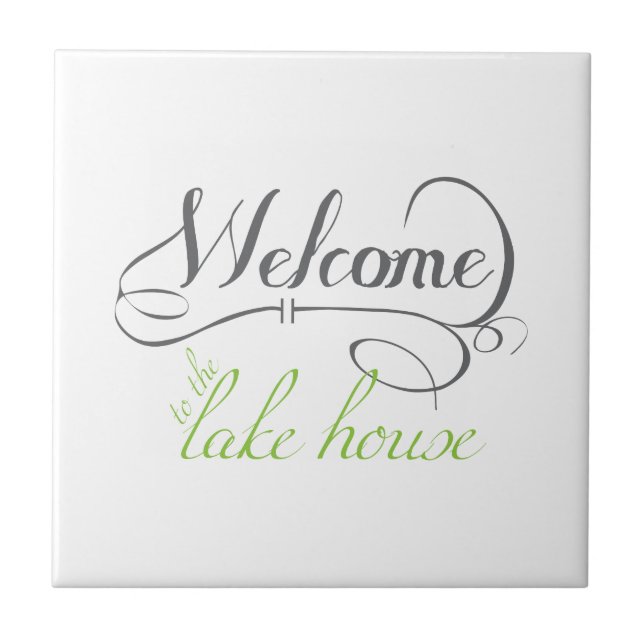 Lake House Fliese (Vorderseite)