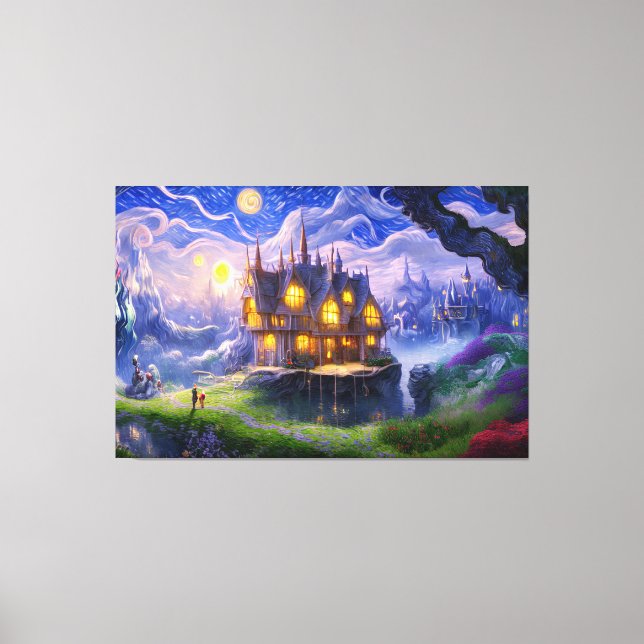 Lake House Leinwanddruck (Vorderseite)