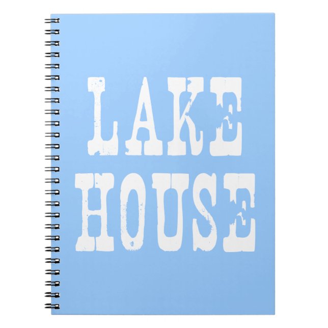 Lake House Notizblock (Vorderseite)