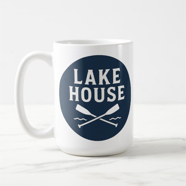 Lake House Personalisiert Kaffeetasse (Links)