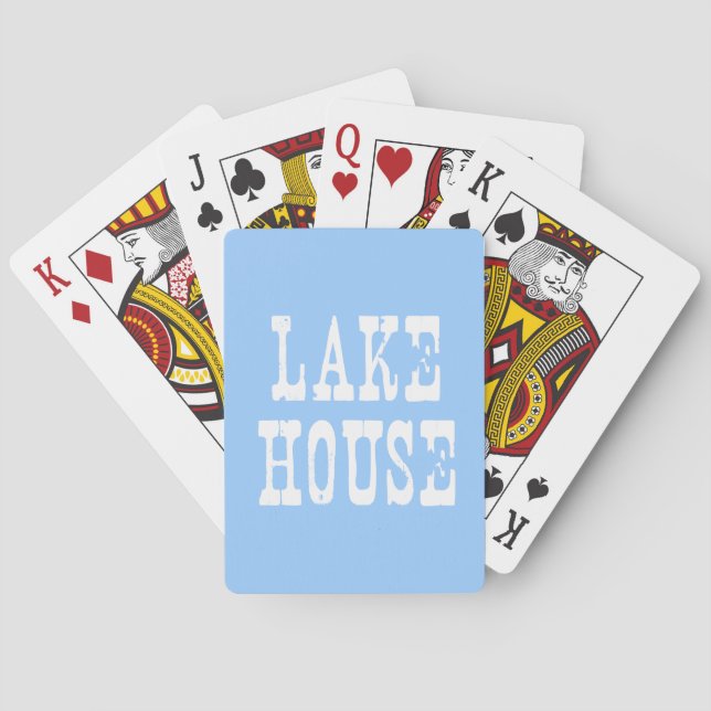Lake House Spielkarten (Rückseite)