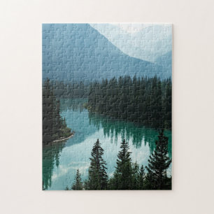 Lake In Banff National Park In Alberta Canada Puzzle