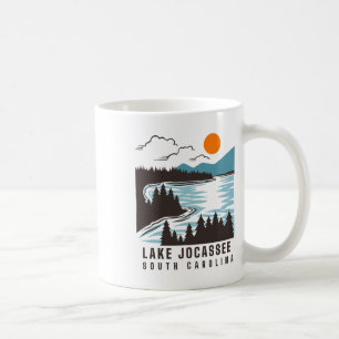 Lake Jocee South Carolina Sommer See Leben Booten Kaffeetasse