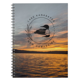 Lake Kanasatka Loon Notebook Notizblock