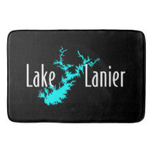 Lake Lanier Georgia See- und Kartenmotiv für Boots