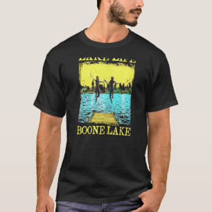 Lake Life Boone See Swimming Tennessee Schwimmbad T-Shirt