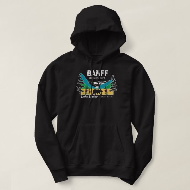 Lake Louise Alberta Banff National Parks Canada Be Hoodie (Design vorne)