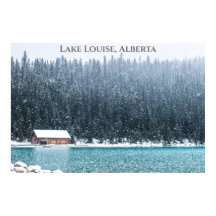 Lake Louise Alberta Canada Fotografie im Winter