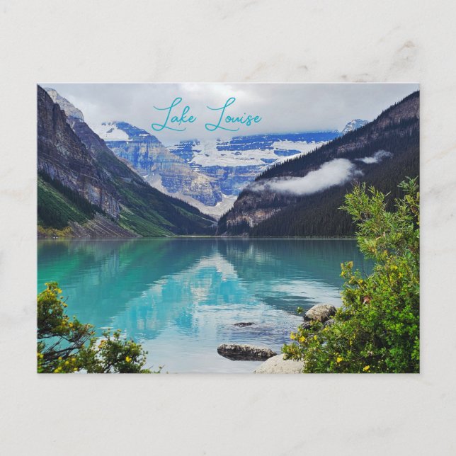 Lake Louise Alberta Canadian Rockies Postkarte (Vorderseite)