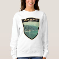 Lake Louise Alberta Kanada Reise Kunst Vintage