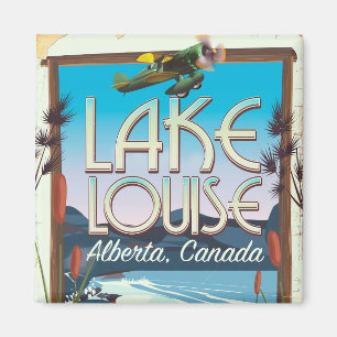 Lake Louise, Alberta Kanada Reiseplakat Magnet