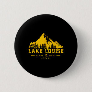Lake Louise Alberta Kanada Skigebiet Alpinskiifahr Button