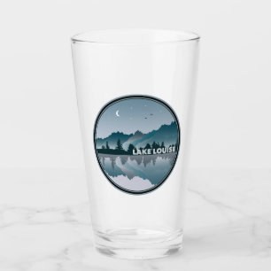Lake Louise Alberta Reflection Glas