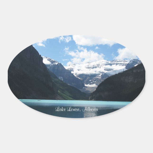 Lake Louise, Alberta Stickers (Vorderseite)